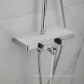 Neue Chrombad -Duscharmäuren Set Badewanne Mixer